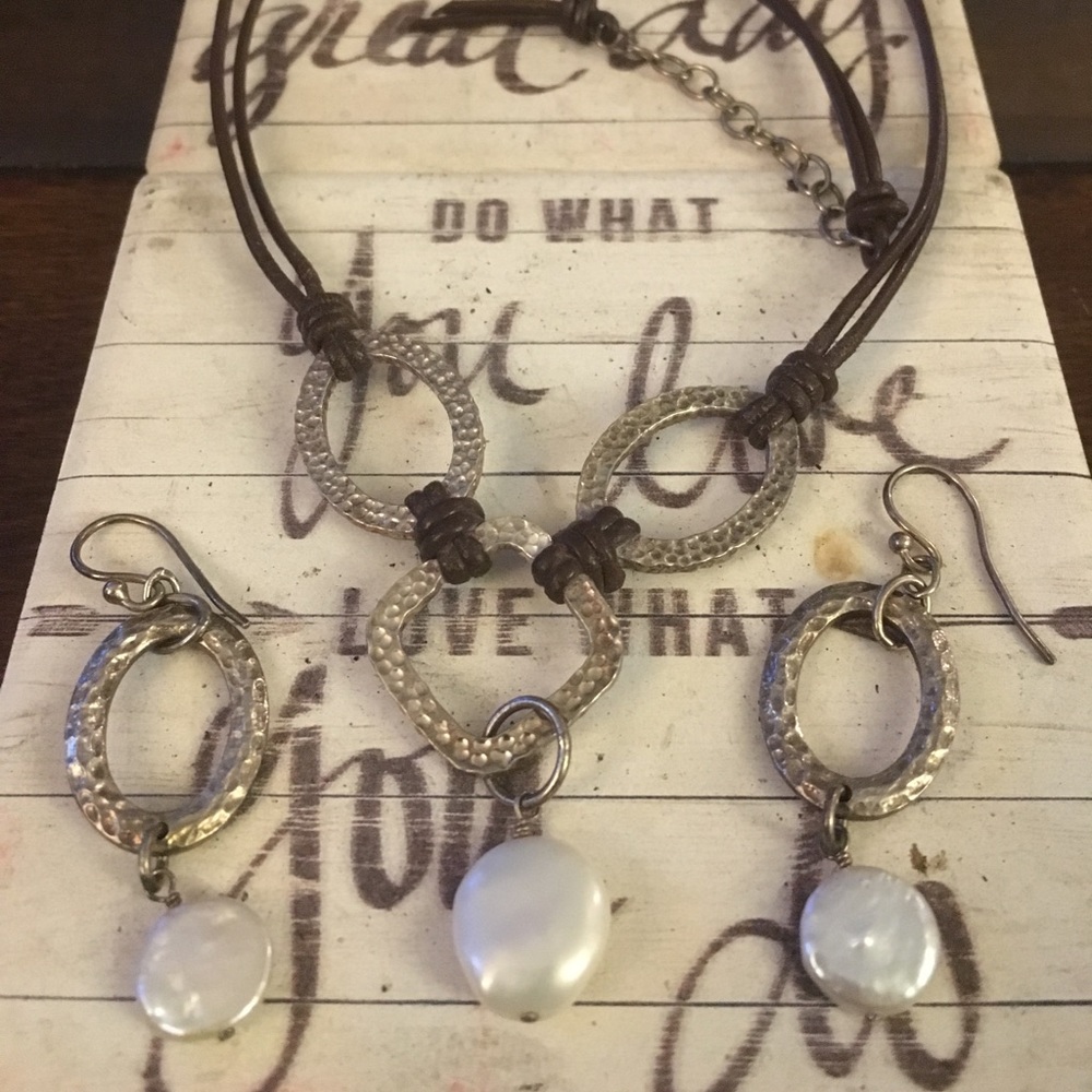 Unique Necklace/Earring Set